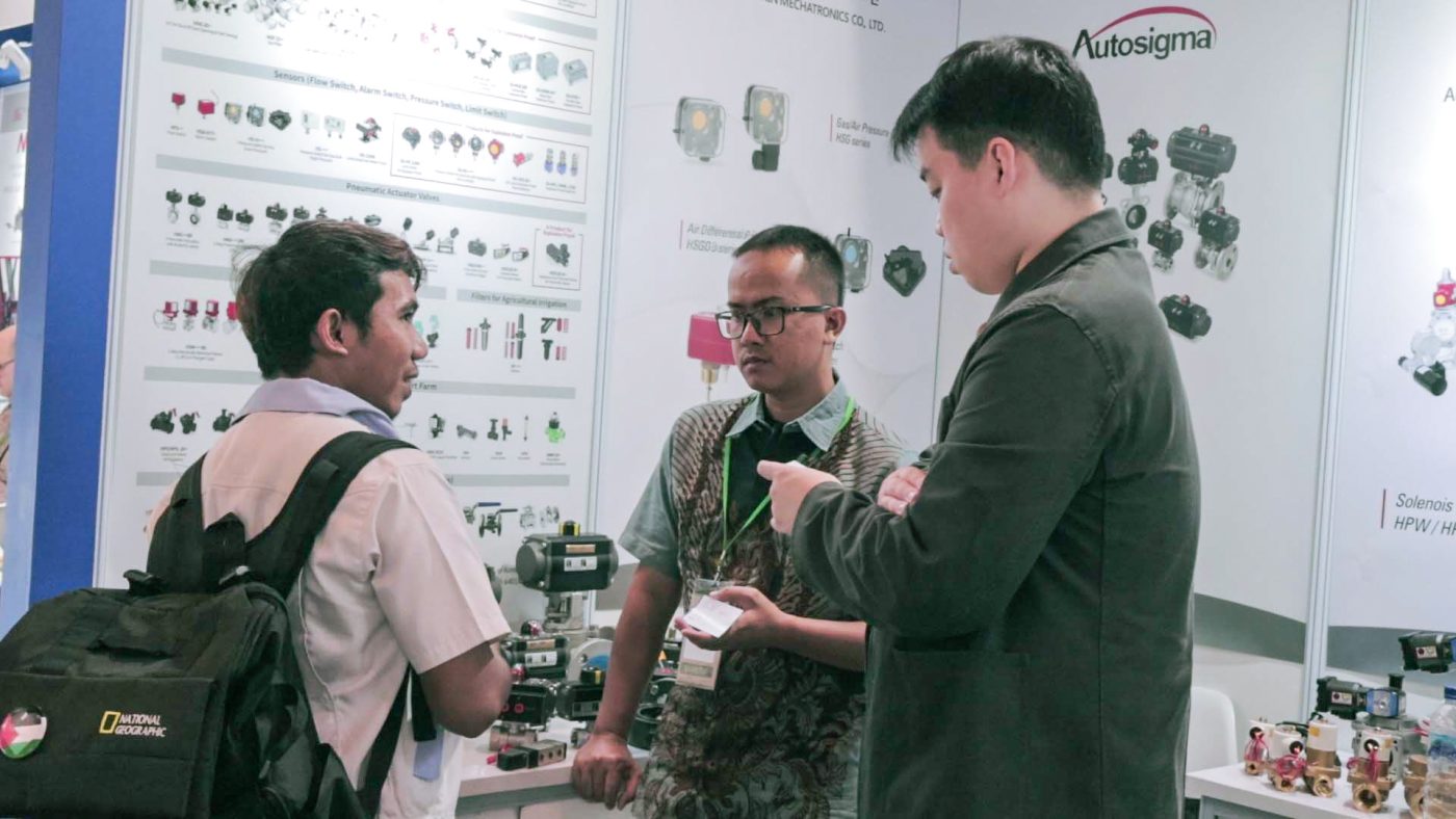 Hyoshin Mechatronics Co., Ltd dan PT. Rafitama Millenial Wahyudi Hadirkan Solusi Valve Berkualitas di Manufacturing Indonesia 2023